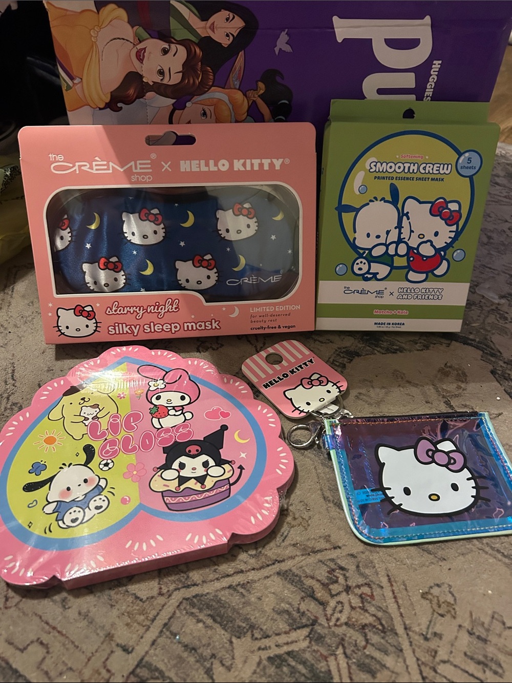 Hello Kitty Blue Silky Sleep Mask by The Crème Shop